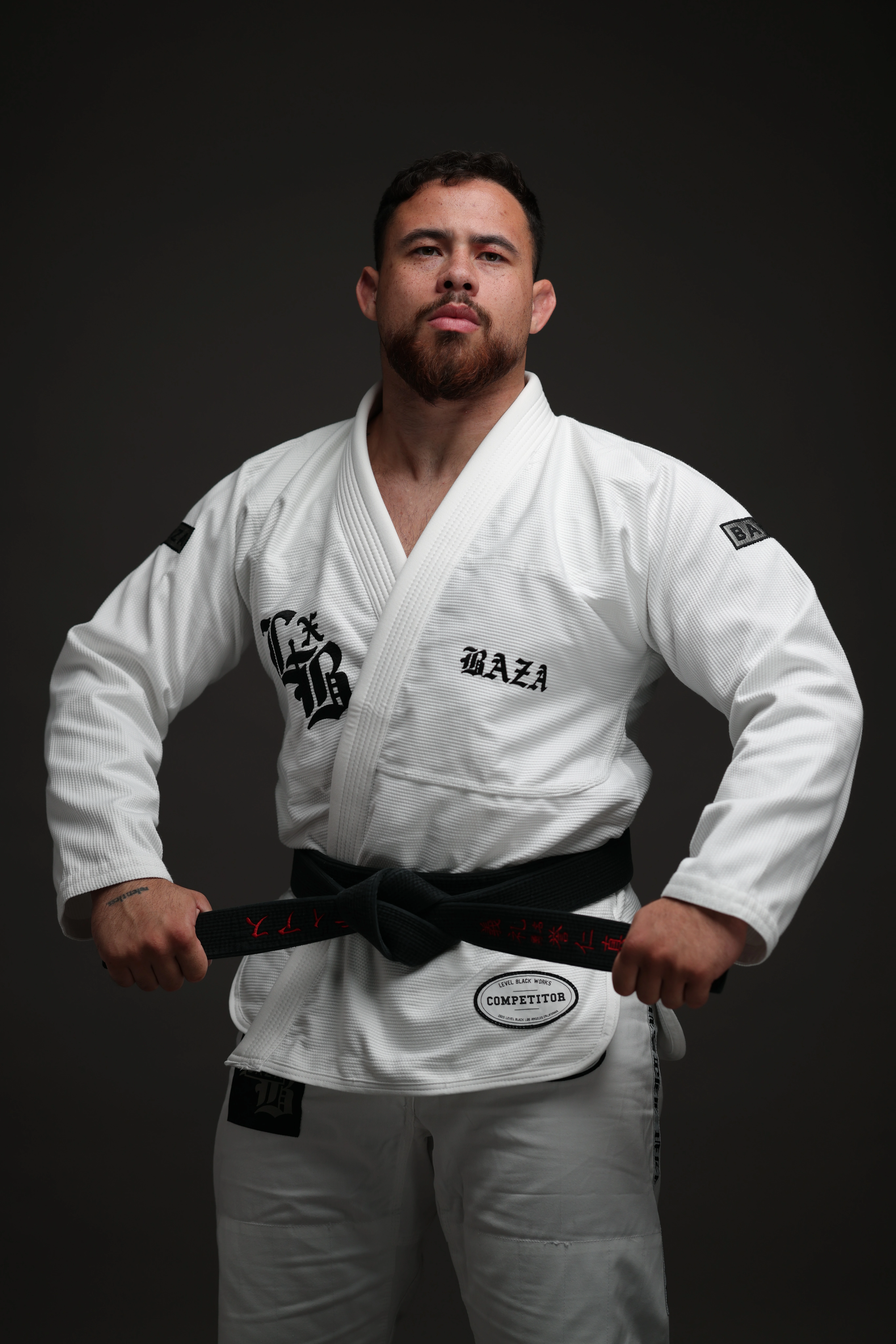 Professor Mateus Rodrigues — BAZA Jiu-Jitsu founder and head instructor, black belt